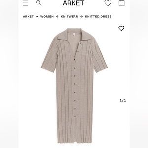 Arket knit dress size XS/S